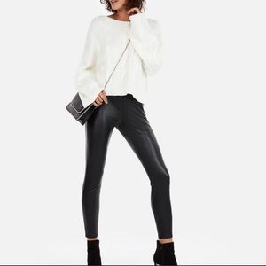 High Waisted (minus the) Leather Express Leggings